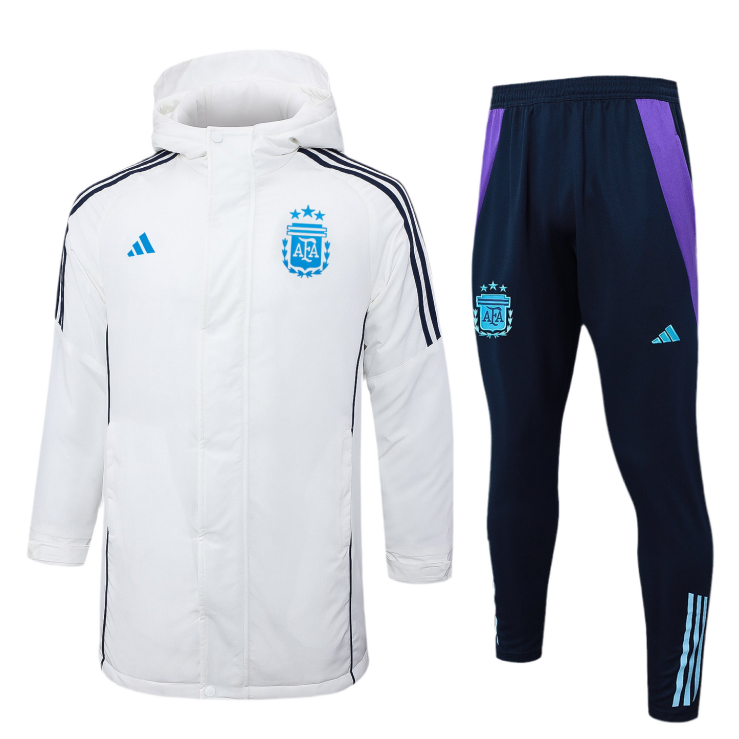 Ensemble veste Argentine blanc