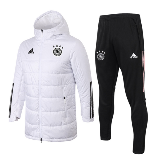 Ensemble veste Allemagne blanc